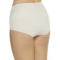 thumbnail image 3 of Women's Bali X710 Jacquard Tummy Panel Shaping Brief Panty - 2 Pack (Urban Lilac/Sandshell 3X), 3 of 3