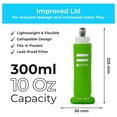 thumbnail image 5 of Soft Flask - Shrink As You Drink Soft Water Bottle for Hydration Pack - Folding Water Bottle Ideal for Running, Hiking, Cycling, Climbing & Rigorous Activity, 5 of 7