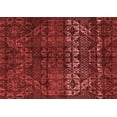 thumbnail image 1 of Ahgly Company Indoor Rectangle Abstract Red Modern Area Rugs, 4' x 6', 1 of 4