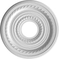 thumbnail image 5 of Ekena Millwork 13"OD x 3 1/2"ID x 3/4"P Cole Thermoformed PVC Ceiling Medallion (Fits Canopies up to 4 1/4"), Aged Copper, 5 of 5