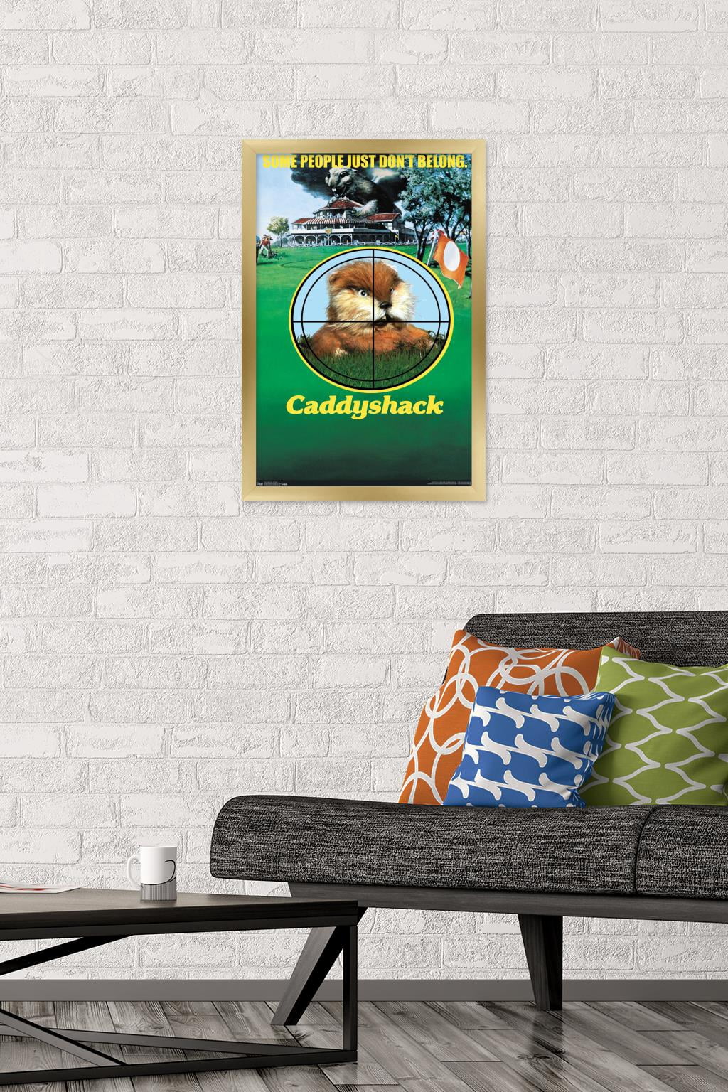 Caddyshack - One Sheet Wall Poster, 14.725" x 22.375", Framed