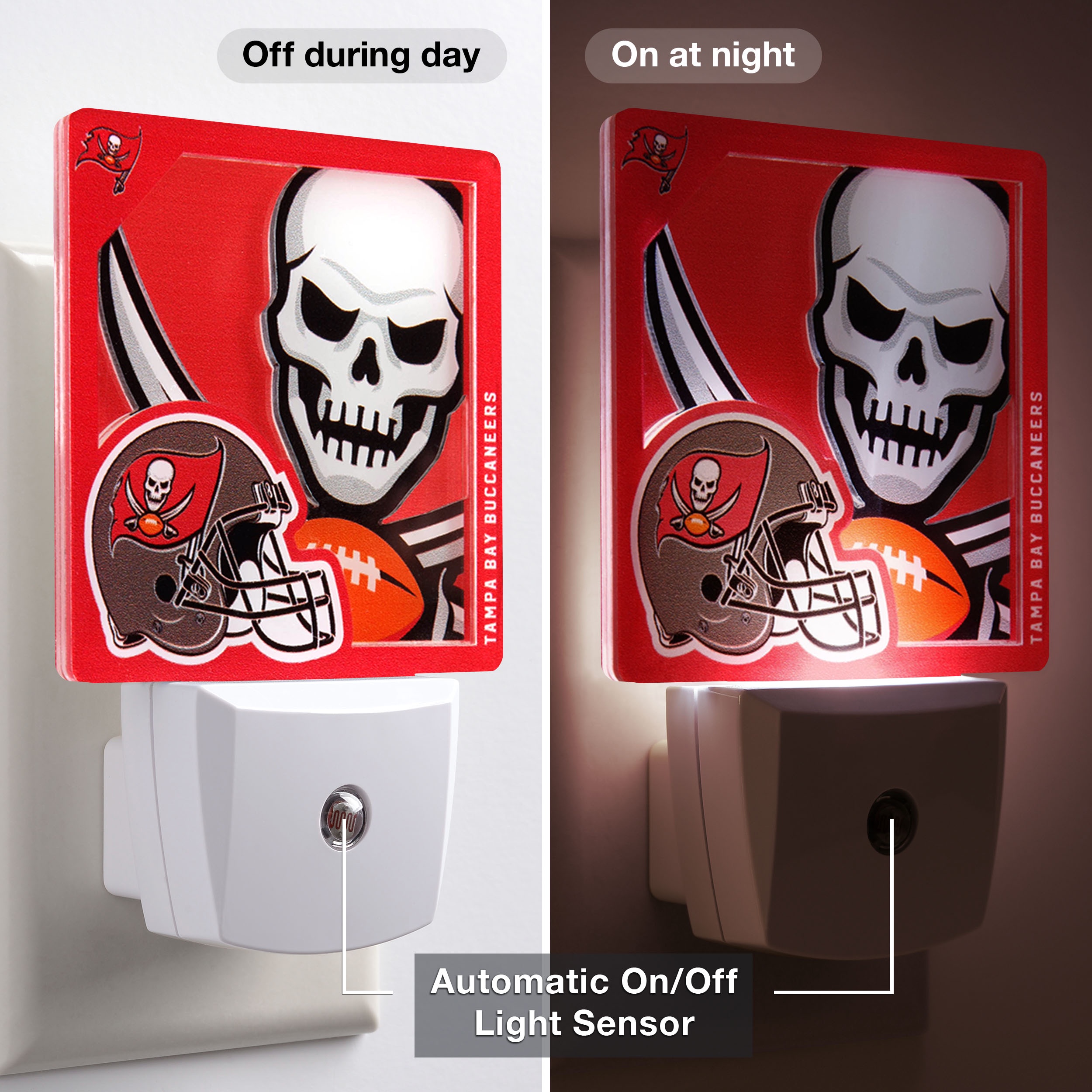 Tampa Bay Buccaneers Logo Series Nite Light