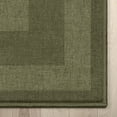 thumbnail image 7 of Well Woven Apollo Flatwoven Solid Color Plain Border Flatweave 5'3" x 7'3" Area Rug Green, 7 of 7