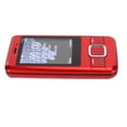 thumbnail image 5 of Teléfono deslizante desbloqueado 2G GSM, batería de 1200 mAh, voz fuerte, botones grandes, doble tarjeta, teléfono celular para personas mayores y niños, de 100 a 240 V, enchufe estadounidense rojo, 5 of 5