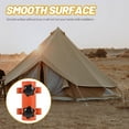 thumbnail image 3 of OULII Support de Tige de Tente en Acier Résistant à l'Usure Fournitures de Camping 1Ensemble, 3 of 7