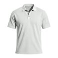 thumbnail image 5 of Yungyresw Men's Casual Polo Shirts Summer Short Sleeve Textured Polo Shirt Collared Business Tops, 5 of 8