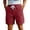 1-Wine, variant on Eryao Men's Workout Cargo Shorts Summer Casual Outdoor Athletic Shorts with Pockets Breathable Lightweight Lounge Short Pants,Army Green,XXL