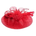 thumbnail image 4 of SRZYMJ Floral Wedding Hat for Womens Tea Party Fascinators Kentucky Derby Hats, 4 of 4