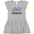 thumbnail image 3 of Inktastic Colorado Columbine Flowers Girls Toddler Dress, 3 of 5