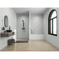 thumbnail image 5 of Vanity Art Acrylic Alcove Bathtub with 3 Side Tiling Flange, 60 x 30 inches Plain Bottom Surface 118-Degree Backrest Shower Tub, Reinforced Fiberglass Right Drain Soaking Tub, 5 of 8