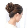 thumbnail image 3 of Chignon Humain, Chignon Désordonné Pièce de Cheveux 100 % Chignon Humain Extension Chouchou Chignon Queue de Cheval pour Femmes Chignon Chignon, 3 of 8