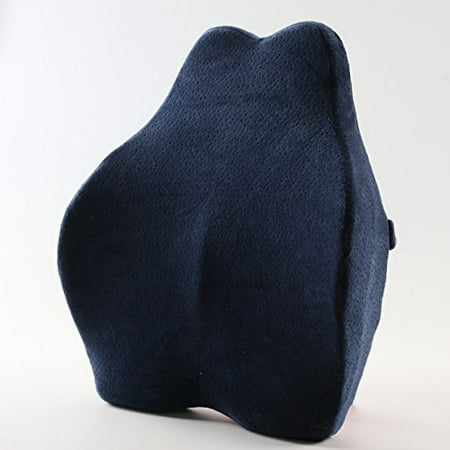 Full Size Surround Back Cushion Memory Foam Lumbar Support Full Size Surround Back Cushion Memory Foam Lumbar Support Pillow With Positioning Strap Chair Home Office Car Relief Pain Protect Soothe