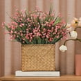 thumbnail image 6 of 1 Branch Artificial Flowers Fake Flowers for Wedding Home Office Party Hotel Indoor or Yard Decoration, 6 of 8