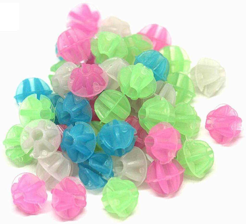 Children'S Bicycle Accessories Bike Wheel Spoke Grain Glow In The Dark Plastic Clip Spoke