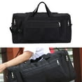 thumbnail image 3 of Bolsa de lona de viaje Macarena gran Capacidad resistente al desgaste impermeable Negro, 3 of 8