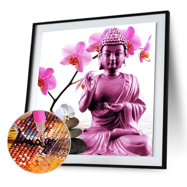 Cuadros Decorativos 5D bricolaje taladro completo diamante pintura Buda punto de cruz bordado mosaico Sywqhk Nuevos Originales