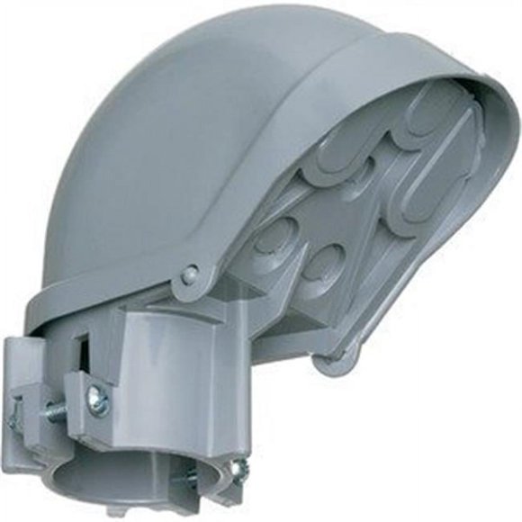 Arlington Industries PVC129 Entrance Cap PVC, 2.5 in.