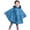 Blue, variant on Rain Jacket Kids Boys Girls Waterproof Hooded Jackets Lined Rain Jackets Size 3-15 Years(Sky Blue, 3-15 Years)