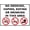 Warning Sign 4, variant on Warning Notice Traffic Sign - NO Soliciting TRESPASSING Loitering, 8"x12" Aluminum Safety Tin Sign, Workplace Sign, Property Restriction, Security Alert