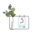 thumbnail image 1 of Jarrones colgantes de vidrio transparente Decoración Botella, 1 of 4