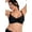 Black, variant on Swimwear First Class Balcony Bikini Top CS020306