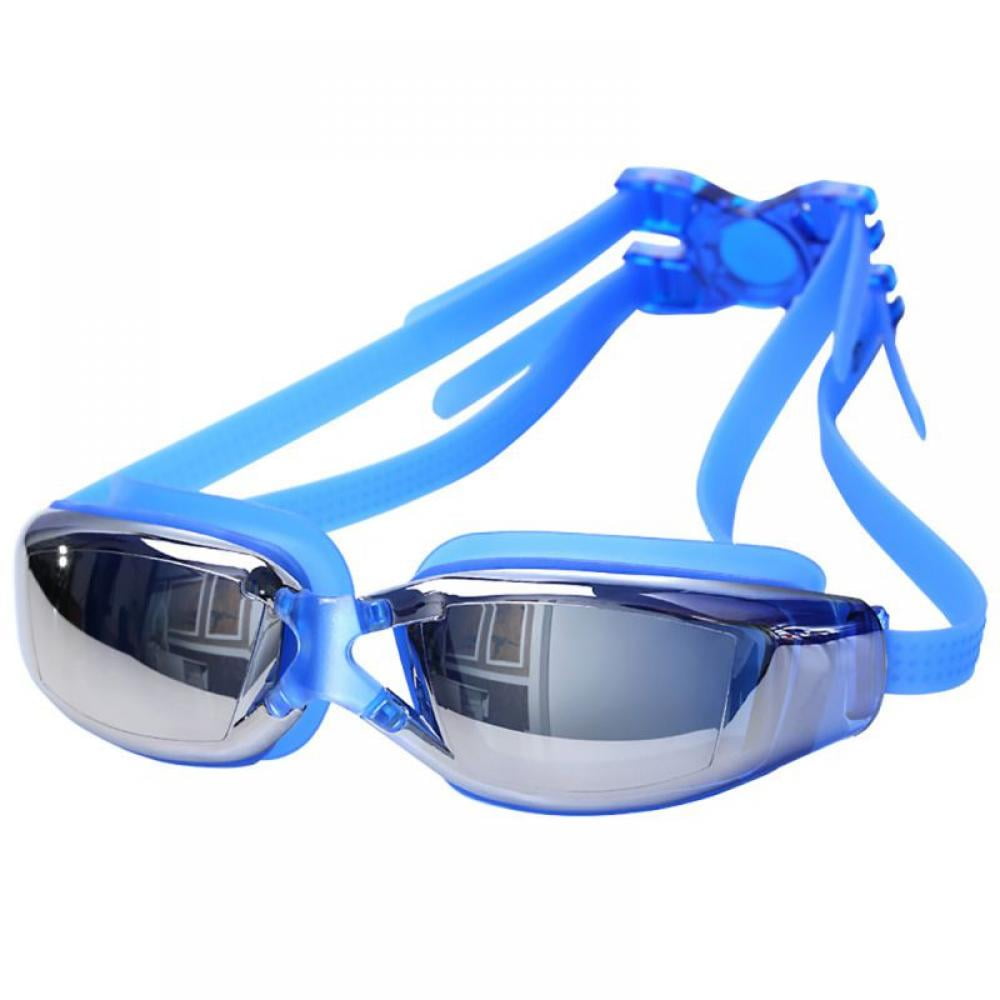 Swimming Goggles Nose Clip Swim Glasses Anti-Fog Adjustable UV Protection New 