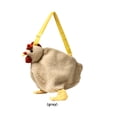 thumbnail image 2 of Sywqhk Mujeres Lindas Crossbody Monedero De Dibujos Animados En Forma De Pollo Kids Fleece Crossbody Bag Sywqhk Para estrenar, 2 of 9