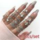 thumbnail image 1 of 17 unids/set anillo de moda YONGSHENG color oro estilo Bohemia, 1 of 5