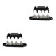 thumbnail image 1 of Scienceny Bloque de distribución de energía con cubierta Ajuste resistente para barco Negro M10 Negro M10 2piezas, 1 of 4