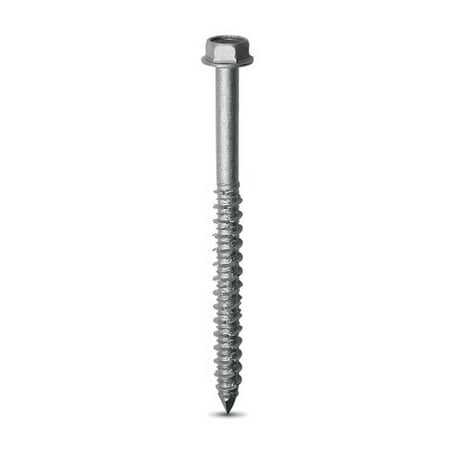 

Simpson TTN25114HSS 1/4x1-1/4 Grade 410 Titen Concrete&Mason Screw 3/16 Hex SS