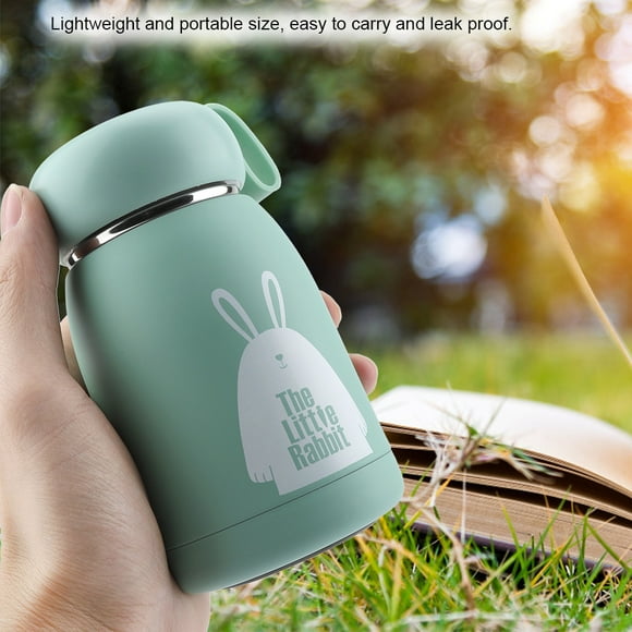 Vacuum Cup - Stainless Steel Cute Rabbit Pattern Vacuum Cup Mug Thermos Cup Water Bottle(??)