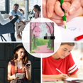 thumbnail image 5 of Premium Faux Leather Notebook - Refillable, Multi-Functional Organizer, 23.3x17cm, All-Season Use，Cherry Blossom, 5 of 6