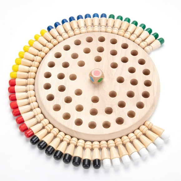 Juego de ajedrez con memoria Hirger Wooden para niños y adultos