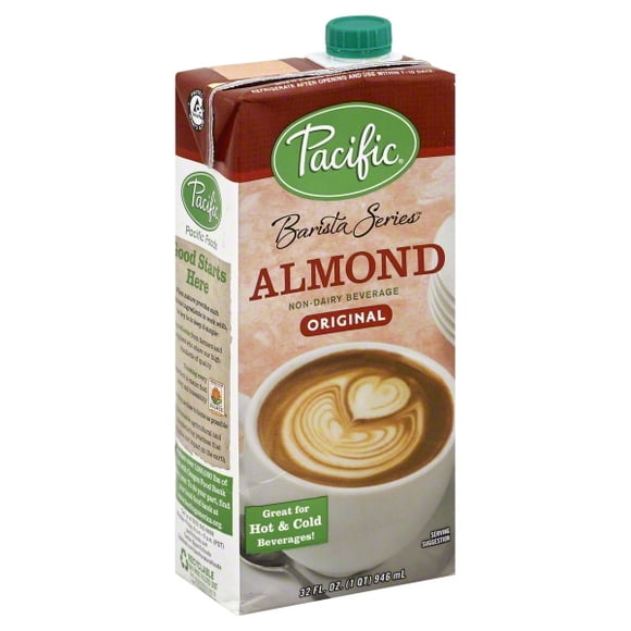 Pacific Foods Barista Series Almond Original 32oz/946ml- (12/case)