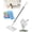 5*cloth, variant on Mini Mop Portable Self-Squeeze Small Mops, Zero Touch Cloth Changing Snap Grip Mini Mops, 2-in-1 Reusable Cloths with 47" Long Handle, Small Spaces & Multi Surface Floor Cleaning Home