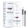 thumbnail image 4 of 2x Champú para extensión de pestañas de 50 ml, limpiador de pestañas espumoso para párpados y frágil y desmaquillador para Fernando Limpiador de espuma de pestañas, 4 of 8