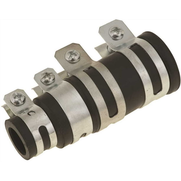 PROPLUS RUBBER GARBAGE DISPOSAL BOOT WITH SLIP PROOF RIDGES, 4 CLAMP