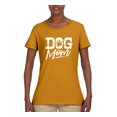 thumbnail image 2 of Wild Bobby Dog Mom Dog Lover Women Graphic Tee Gold X-Large, 2 of 5