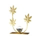 thumbnail image 2 of Escultura de metal con hoja de ginkgo y decoración de escritorio, estatua de pan de oro para estantería y decoración de mesa en la oficina, 2 of 6