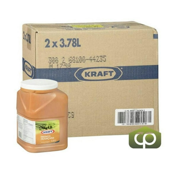 Kraft Vinaigrette Française 3,78 L/1 Gallon (2/caisse) - Fabriqué au Canada
