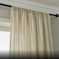 thumbnail image 5 of Semi Sheer Boho Curtains, Rustic Tassels Farmhouse Design for Easy Installation and Privacy Protection, Breathable Material (1 Piece), 5 of 6