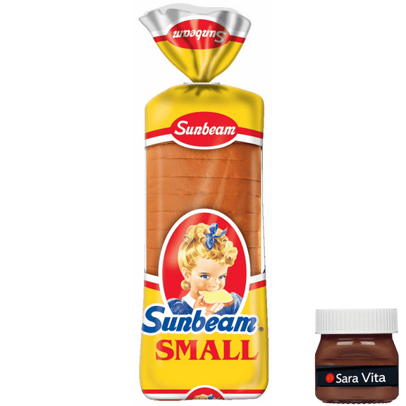 Sunbeam Small White Bread, Sandwich Bread, 16 oz, Shelf-Stable
