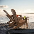 thumbnail image 5 of PAOLFOX Adjustable Backrest and Folding Adirondack Chair with Ottoman, 5 of 9