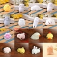 thumbnail image 4 of UDIYO Cute Soft Rabbit Pig Cat Animal Stress Relief Squeeze Toy Decompression Kids Gift, 4 of 7