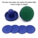 thumbnail image 2 of Kit De Juego De Hockey De Aire De 8 Piezas Con Empujadores De 2 * 96 Mm Discos De 4 * 64 Mm 2 Almohadillas Reemplazos De Accesorios De Hockey De Mesa Para Fiestas De Arcade En Casa Azul / Rojo Noticed FN003503-01, 2 of 6