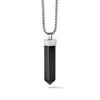 Bulova Men's Precisionist Black Onyx Pendant in Stainless Steel J96N004