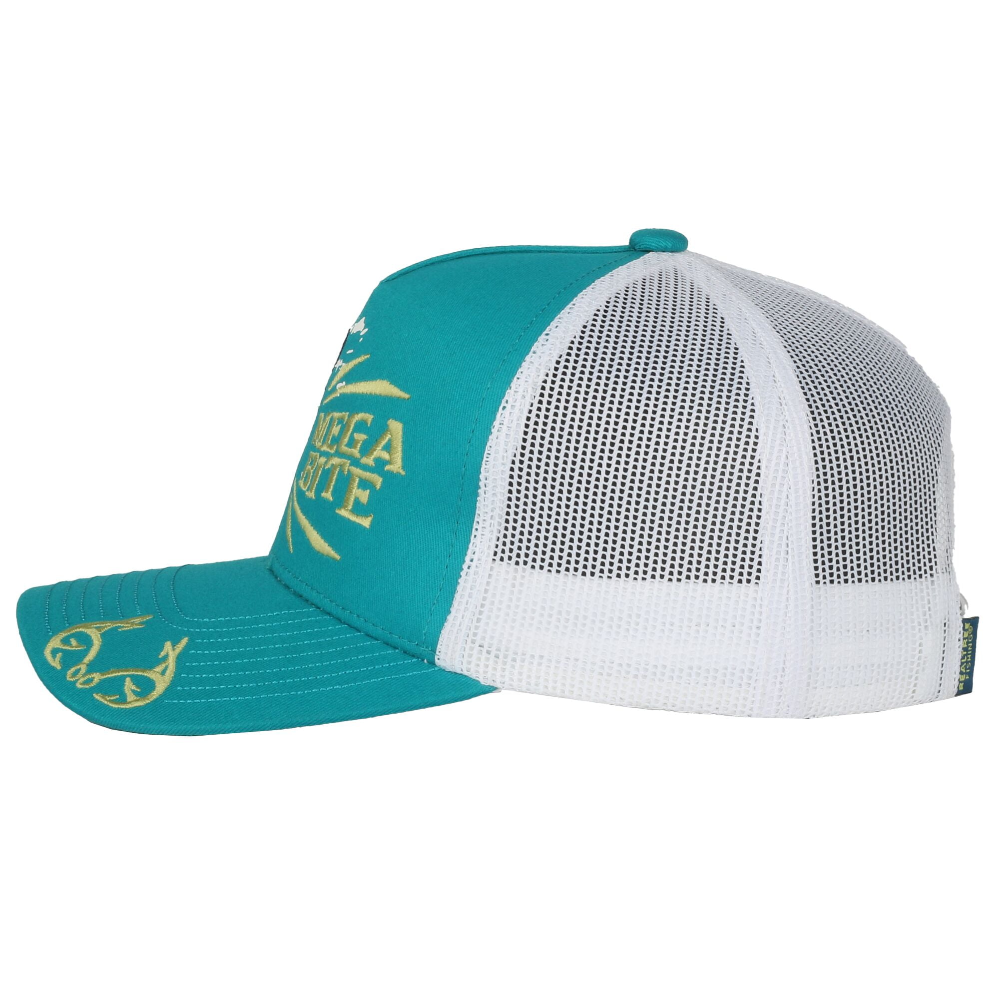 Youth Size 5-Panel Realtree Fishing® Cap - Mid Profile Structured Crown with Mesh Back