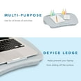 thumbnail image 5 of LapGear MyDesk Lap Desk, Fits 15.6" Laptop, Cool Gray, 12-Pack, 5 of 8