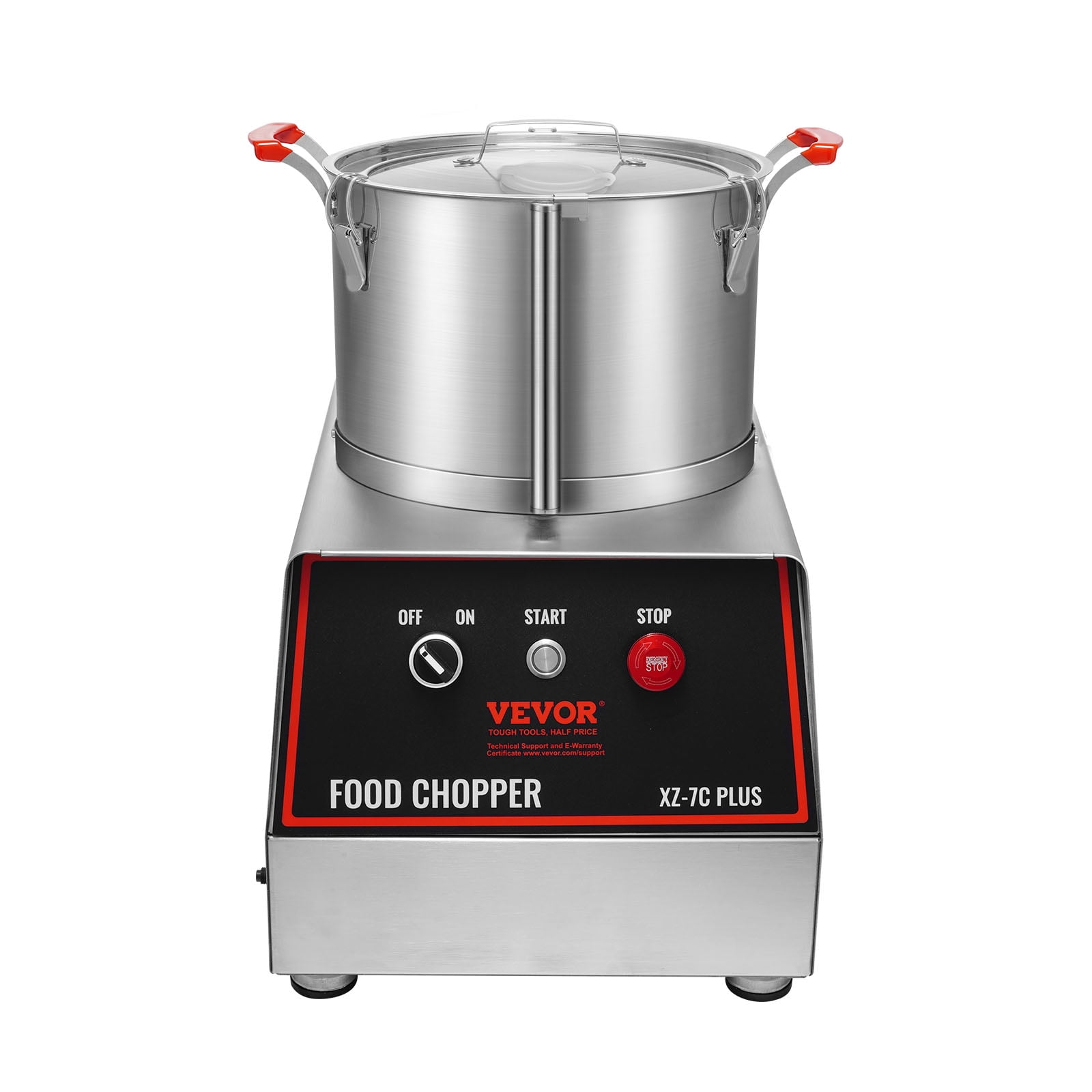KFFKFF Food Processor 7 Quart Vegetable Chopper Electric