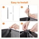 thumbnail image 3 of Cesta Doble para Ropa Sucia con Tapa y Bolsas de Lavandería Extraíbles, 136L Cesta Plegable de 2 Secciones con Asas para Recámara, Lavadero, Clóset, Baño, Universidad, 3 of 8